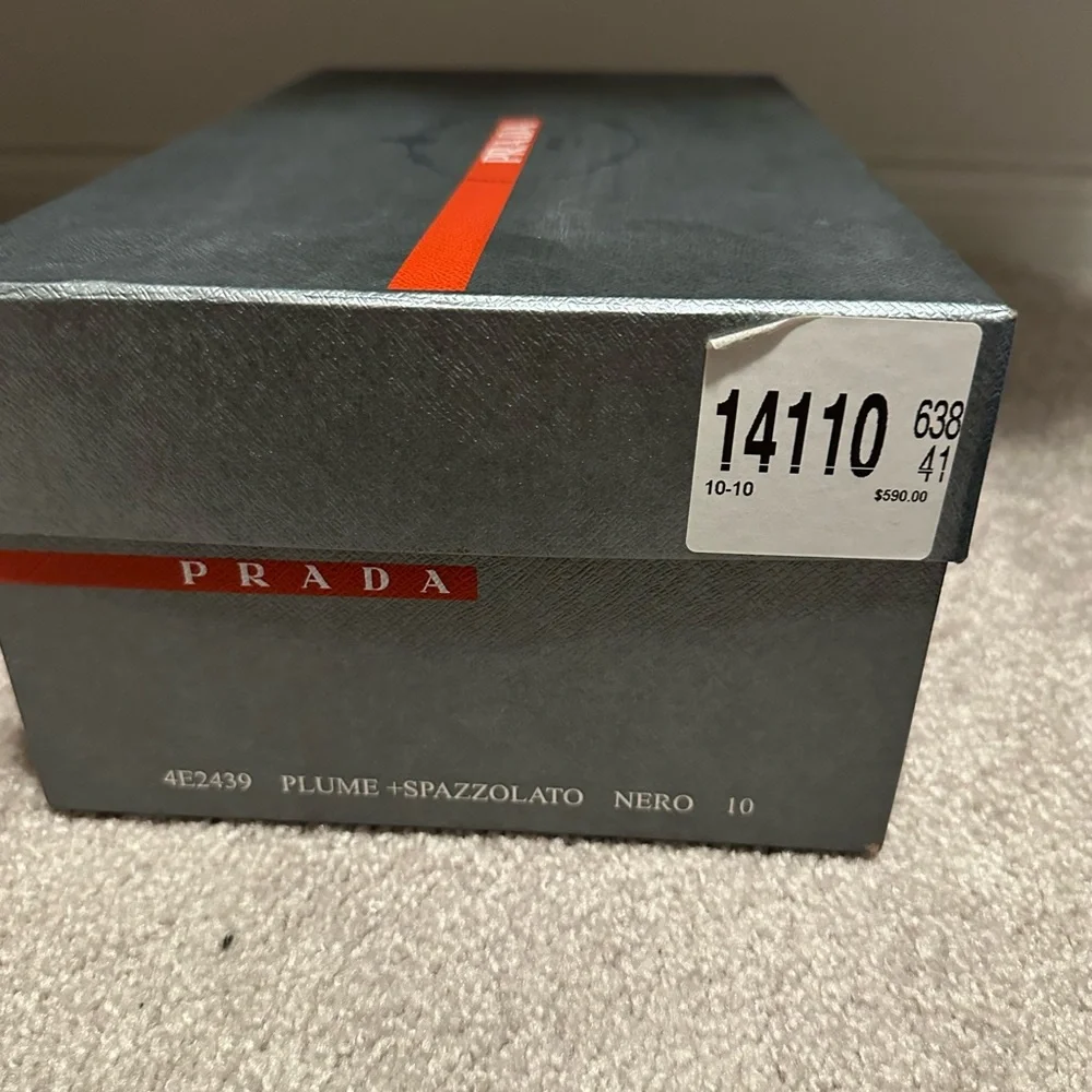 Men’s black Prada sneakers - Picture 3 of 8